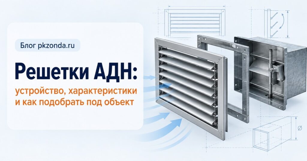 Решетки АДН: устройство, характеристики и как подобрать под объект